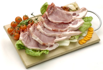 Raw chops