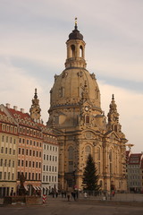 Fototapeta na wymiar Dresden, Frauenkirche, Neumarkt