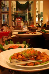 restaurant buffet dinner