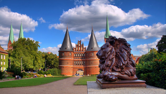 Holstentor, L&uuml;beck, Deutschland