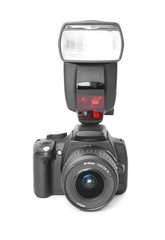 digital camera isolated on white