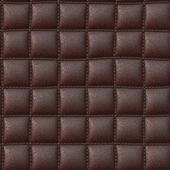 A background of stitched leather that will tile seamlessly...