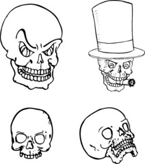 skull set