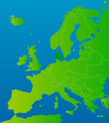 europa-karte dänemark