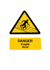  Fragile Roof Sign