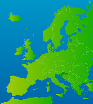 europa-karte kroatien