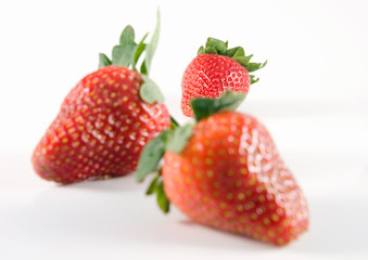 Strawberries for desert and the shortcake