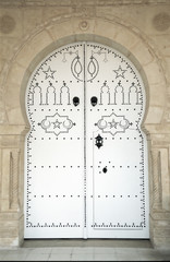 white door - tunisia