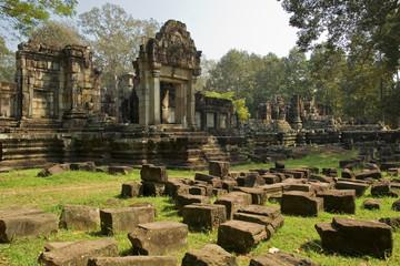 Fototapeta na wymiar Ruiny Angkor Thom
