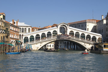 Fototapeta na wymiar Pont du Rialto - Wenecja