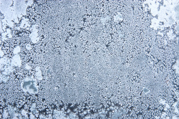 Frozen glass texture or background.