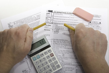 Frustration over completing taxes
