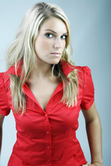 Fototapeta premium angry beauty