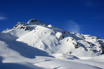 Fototapeta na wymiar Skigebiet im Ziemia Salzburska