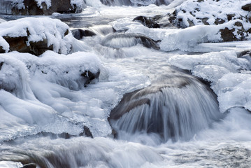winter white water