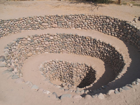 Ancient Nazca irrigation system