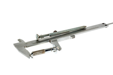 Instruments isolated on a white background.