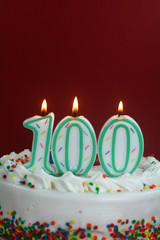 Birthday Cake - One Hundred