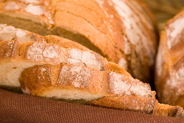 assortment of baked bread