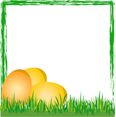 Oster Karte Ostereier