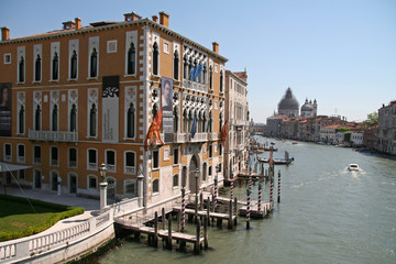Le grand canal de Venise 