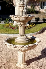 Deurstickers Fontijn fontein