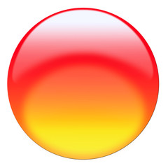 High resolution illustration of a glossy icon button