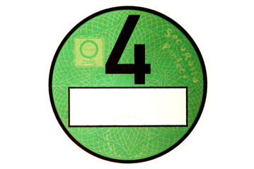 Umweltzonen Plakette 4