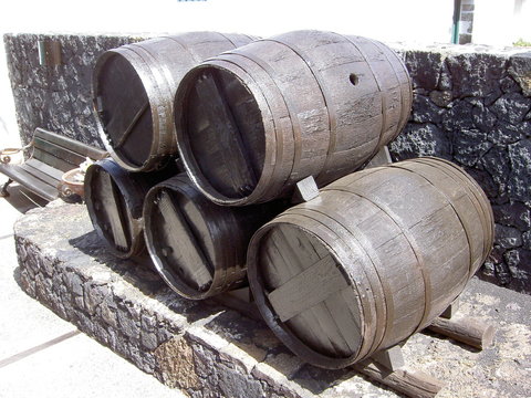 Weinf&auml;sser der Bodegas El Grifo