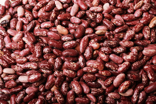Haricot beans close-up