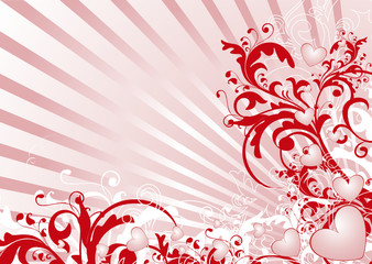 valentine background - vector