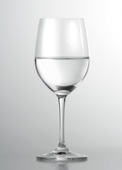 Glass of water with backlight