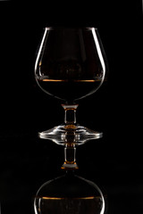 alcohol drink sereis: one bocal with cognac