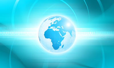 Concept planète terre