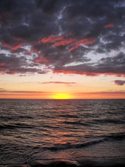 Fototapeta premium colorful florida sunset