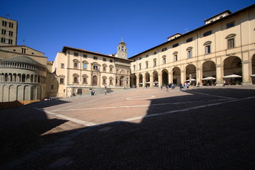 Fototapeta premium piazza di arezzo