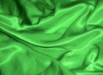 Green emerald silk - texture