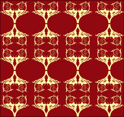 europe floral pattern