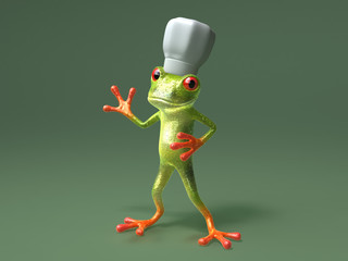 Grenouille cuisinier