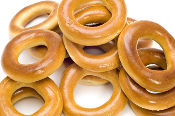 object on white - food - bagel