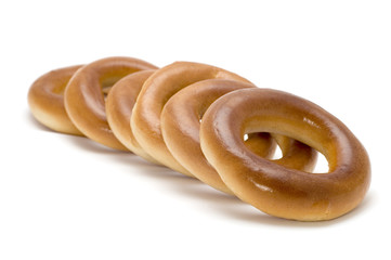 object on white - food - bagel