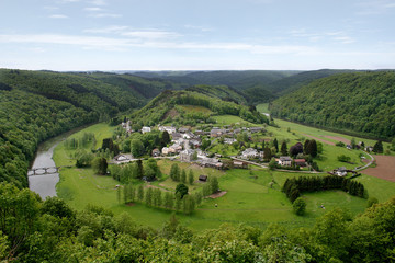 Frahan, seen from Rochehaut