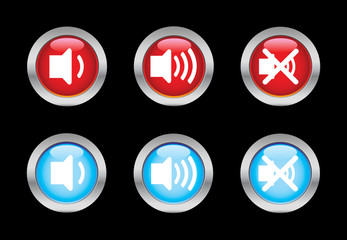 Volume button set