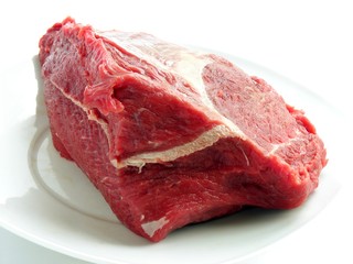 red beef meat