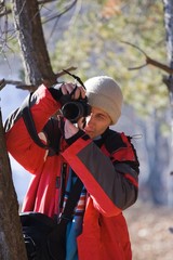 Photographer at work