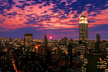 Naklejka premium New York City skyline