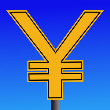 recommend clip art: Warning Yen sign
