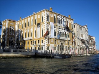 Fototapeta na wymiar Palazzo Cavalli Franchetti