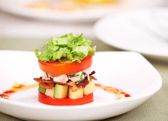 Delicious salad or appetizer