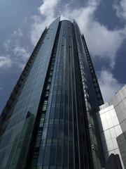 Blue Building And Sky